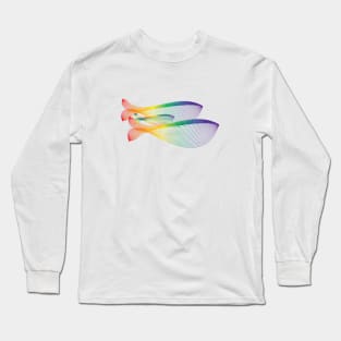 a family of whales Long Sleeve T-Shirt